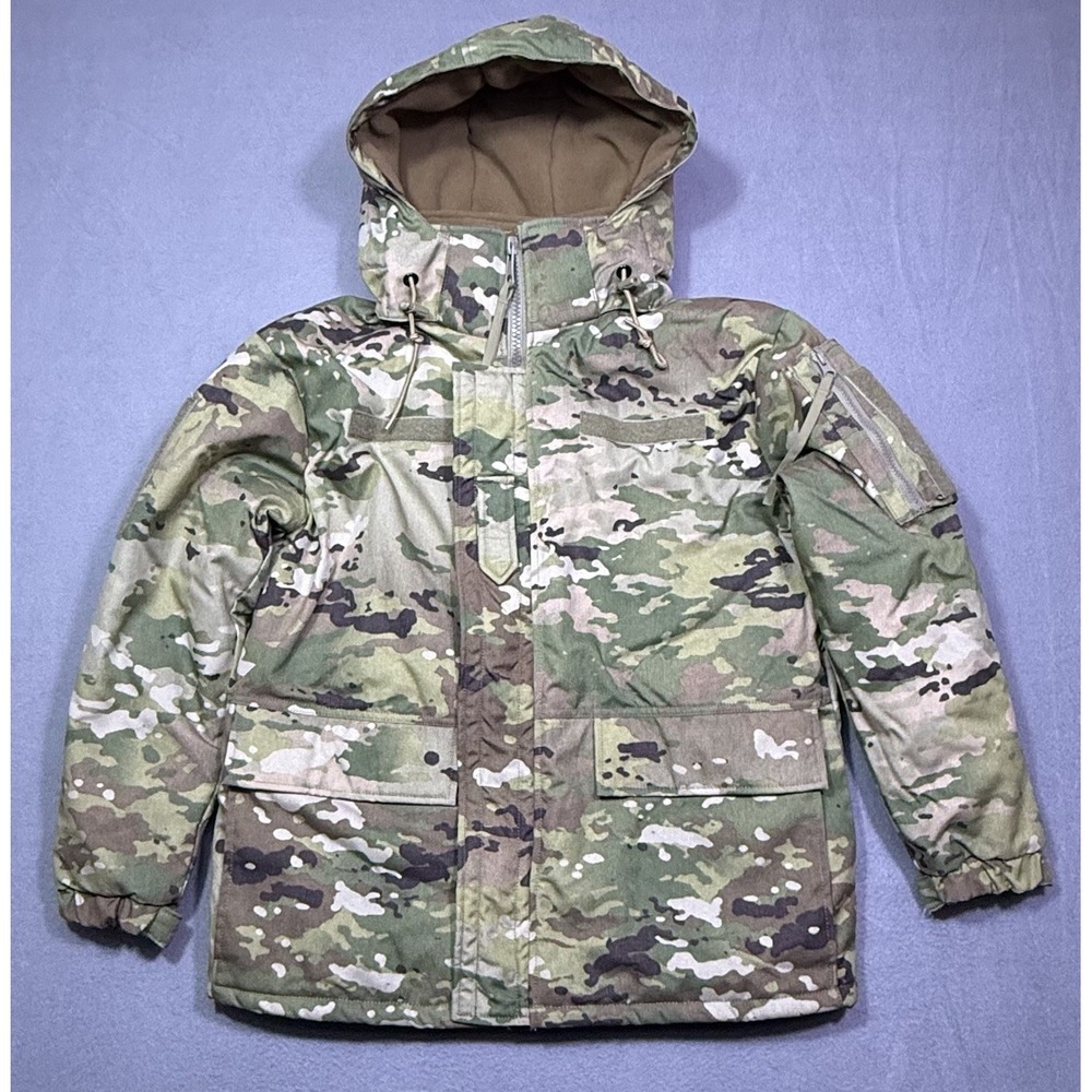 Advantage Wear Gear OCP Multicam Extreme Cold Weather Parka Jacket Small Regular